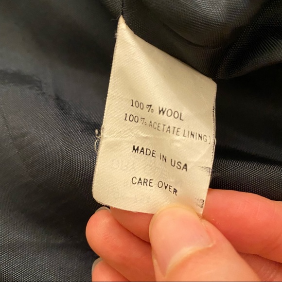 Vintage Neiman Marcus Navy Military Blazer - Picture 3 of 8